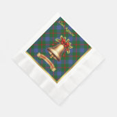 Agnew Gepersonaliseerde Tartan Kerstmis Servet (Hoek)