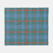 Agnew Oude Plaid Fleece Deken (Voorkant (Horizontaal))