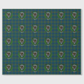 Agnew Scottish Clan Tartan & Crest Cadeaupapier (Vlak)