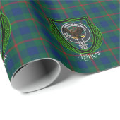 Agnew Scottish Clan Tartan & Crest Cadeaupapier (Rol Hoek)