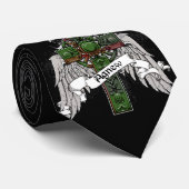 Agnew Tartan Cross Stropdas (Opgerold)