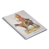 Agni, god van de brand, gegraveerd door Charles Et Notitieboek (Rechterzijde)