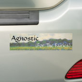 Agnost (voor de feeën) bumpersticker (Op auto)