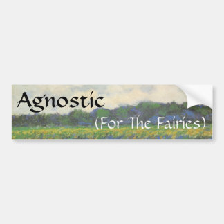 Agnost (voor de feeën) bumpersticker