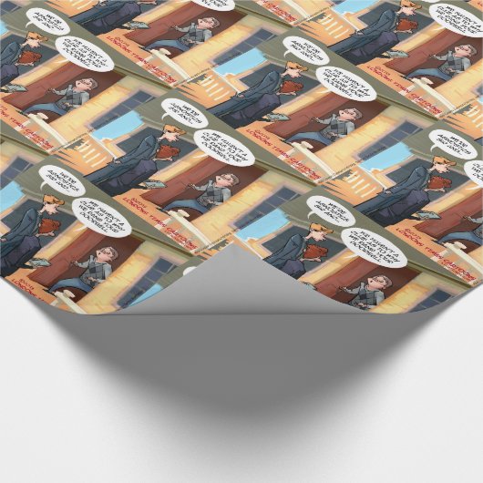 Agnostic Missionaries Funny Cadeaupapier (Hoek)