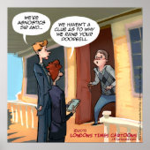 Agnostic Missionaries Funny Poster (Voorkant)