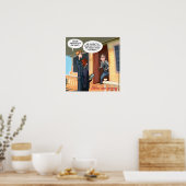 Agnostic Missionaries Funny Poster (Keuken)