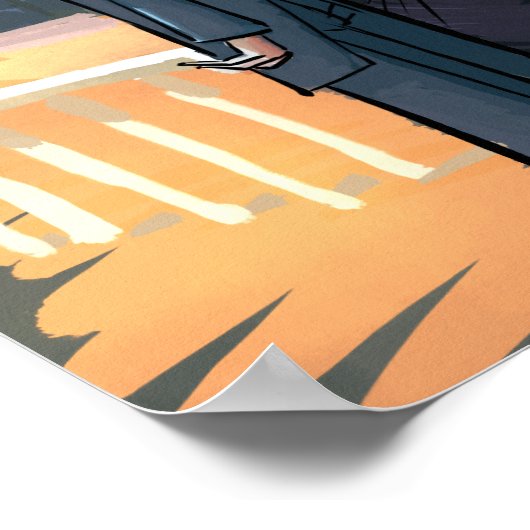 Agnostic Missionaries Funny Poster (Hoek)