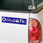 Agnostische Bumpersticker (Op Truck)