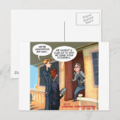 Agnostische zendelingen Grappig Briefkaart (Voorkant / Achterkant)