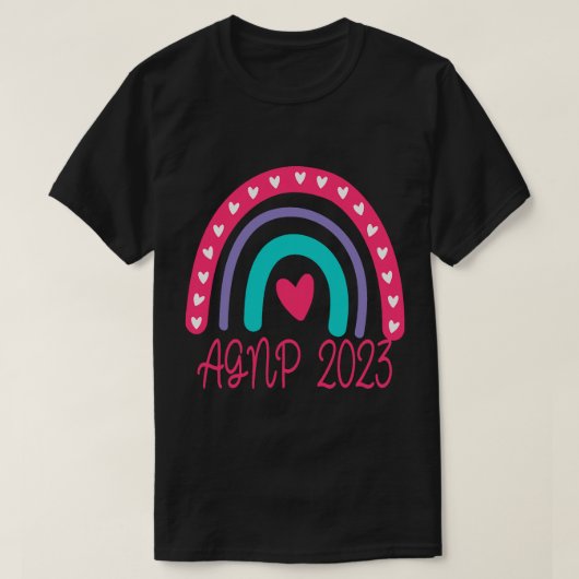 AGNP AdultGerontology Nurse Practitioner 2023 Afst T-shirt (Design voorkant)