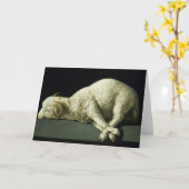 Agnus Dei, c.1635-40 Kaart (Gele Bloem)