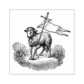 Agnus Dei / Christian Pascal Lam (Wolken) Rubberstempel (Afrduk)
