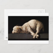 Agnus Dei door Francisco de Zurbaran Briefkaart (Voorkant / Achterkant)