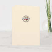 Agnus Dei Eucharist Priest Ordination Blessing Kaart (Achterkant)