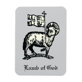 Agnus Dei Het Paaslam Gods Fijne Kunst Magneet
