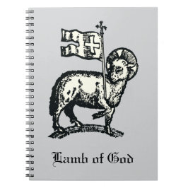 Agnus Dei Het Paaslam Gods Fijne Kunst Notitieboek