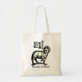 Agnus Dei Het Paaslam Gods Fijne Kunst Tote Bag