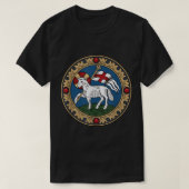 Agnus Dei Lamb van God Jezus Christus T-shirt (Design voorkant)