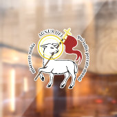 Agnus Dei Raamsticker (Vel 2)