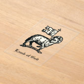 Agnus Dei The Paschal Lamb of God Fine Art  Acryl Uitnodigingen (Laagn)