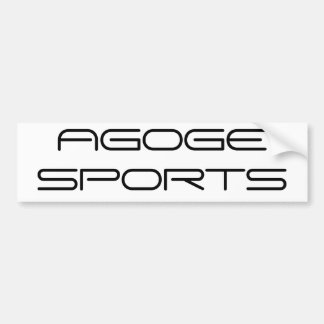 AGOGE SPORTS BUMPERSTICKER