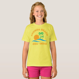 AGONDA BEACH-GOA INDIA T-SHIRT