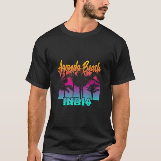 Agonda Beach India 3 T-shirt (Voorkant)