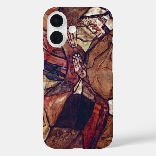 Agonie, De Doodsstrijd door Egon Schiele Case-Mate iPhone Case (Achterkant)