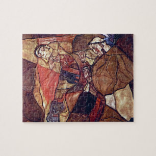 Agony, de doodsstrijd van Egon Schiele Legpuzzel