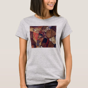 Agony, de doodsstrijd van Egon Schiele T-shirt