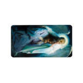 Agony in de tuin, 1898 door Frans Schwartz Etiket (Voorkant)