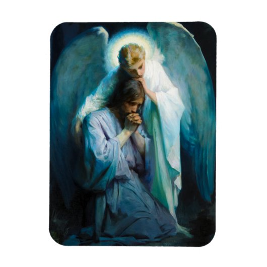 Agony in de tuin, 1898 door Frans Schwartz Magneet (Verticaal)