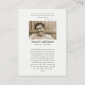 Agony in de tuin begrafenisgebed Kaart Plaatskaartje (Achterkant)