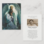 Agony in de tuin begrafenisgebed Kaart Plaatskaartje (Voorkant / Achterkant)