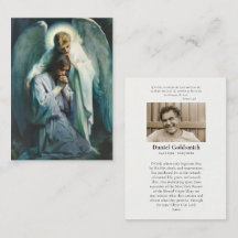 Agony in de tuin begrafenisgebed Kaart