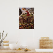 Agony in de tuin - Botticelli - c1500 Poster (Keuken)