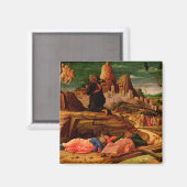 Agony in de tuin, c.1460 magneet (Voorkant / Achterkant)