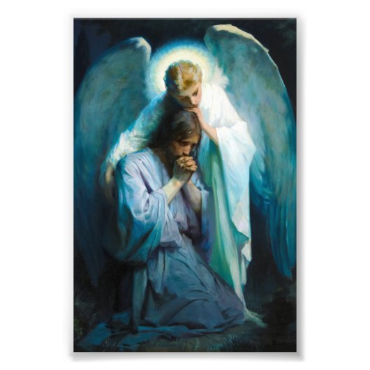 Agony in de tuin door Frans Schwartz Foto Afdruk (Voorkant)