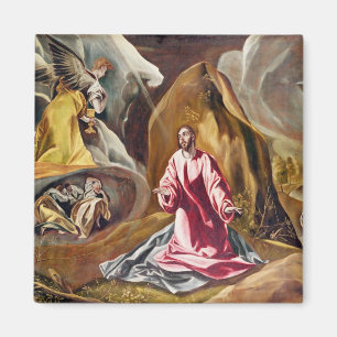 Agony in de tuin van Gethsemane, c.1590's Magneet
