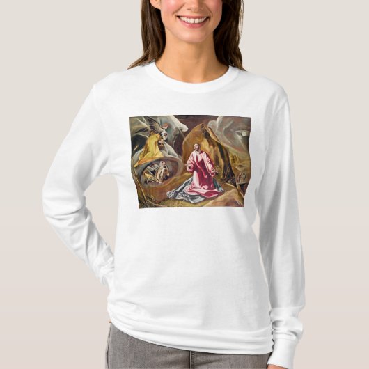 Agony in de tuin van Gethsemane, c.1590's T-shirt (Voorkant)
