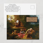Agony in the Garden Briefkaart (Voorkant / Achterkant)
