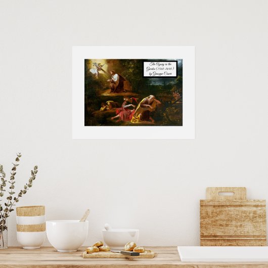Agony in the Garden Poster (Keuken)