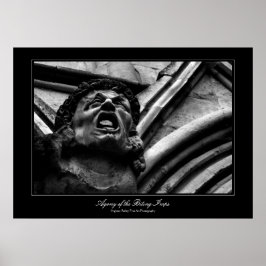 Agony of the Biting Imps Gothic Fine Art Poster