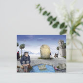 Agora Sah - Briefkaart (Staand voorkant)