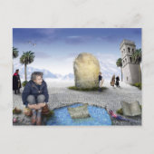 Agora Sah - Briefkaart (Voorkant)