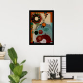 Agoraforbialice Abstract Poster (Thuiskantoor)