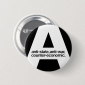 Agoristische Button (Voorkant /achterkant)