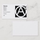 Agoristische visitekaartjes (Voorkant / Achterkant)