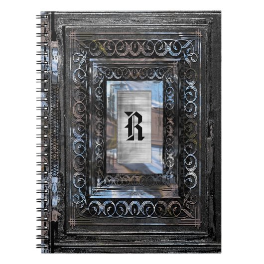 Agortex-schaduw-monogram Notitieboek (Voorkant)